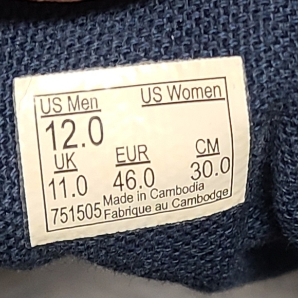 Vans Era Gold Mono casual low top skateboard sneakers size 12 - Picture 9 of 10